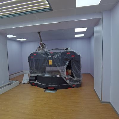 50DB Sala de blindagem de ressonância magnética de três camadas de classe A Resistência ao fogo Sala de blindagem de cobre