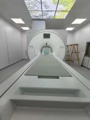 Câmara de isolamento de RF de fase 1 personalizada Gabinete de Faraday Sala de ressonância magnética com sistema de ar condicionado