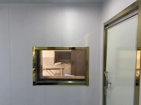 Bom preço. Janela de vidro duplo reforçado com blindagem Janela de vidro duplo revestida de cobre on-line