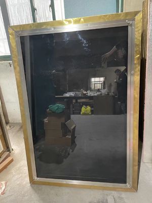 Bom preço. Janela de proteção de parede prata alumínio 40dB Janela de proteção contra radiação on-line