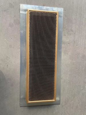 Bom preço. 0.125 polegadas Sistema de ventilação da janela de guias de ondas 8.2 - 12.4 GHz on-line