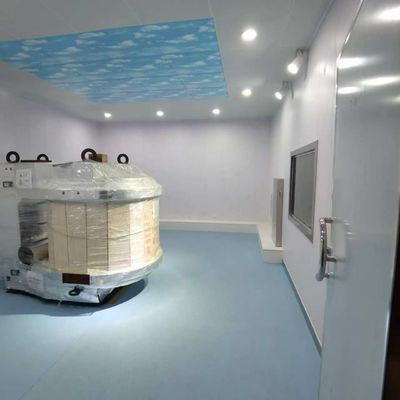 Bom preço. Eficácia de blindagem de 100 dB Sala de blindagem de RF com fácil instalação e embalagem de caixa de madeira para ressonância magnética de gaiola de Faraday on-line