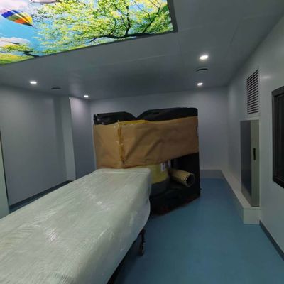 Bom preço. Eficácia de blindagem até 100 DB Caixa de Faraday MRI RF Sala de blindagem que fornece blindagem eletromagnética para equipamentos médicos on-line